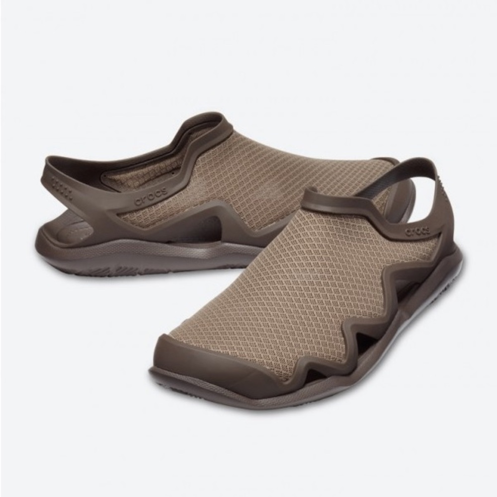 Crocs Men's Swiftwater Tan Sandals